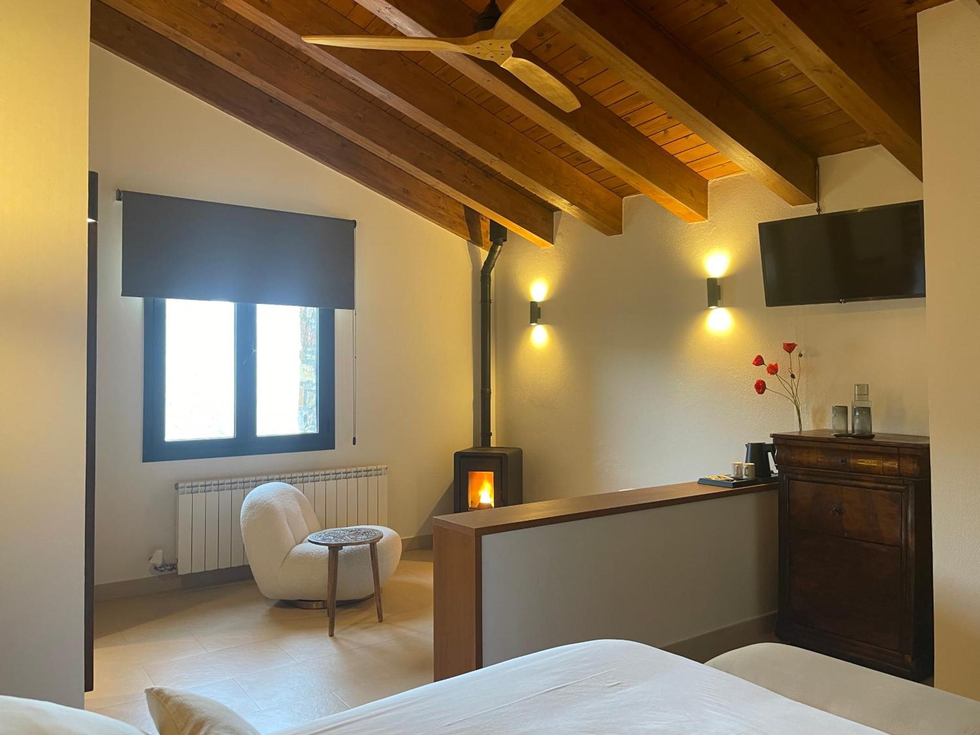 Les Flors - Hotel Rural & Cabanyes Gramos ภายนอก รูปภาพ